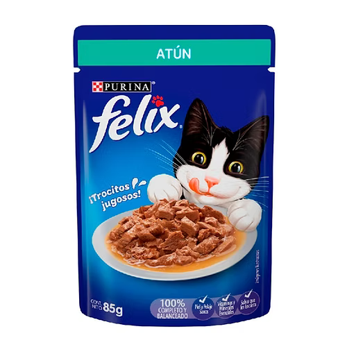 Alimento para Gato Félix Pouch Atún Salsa