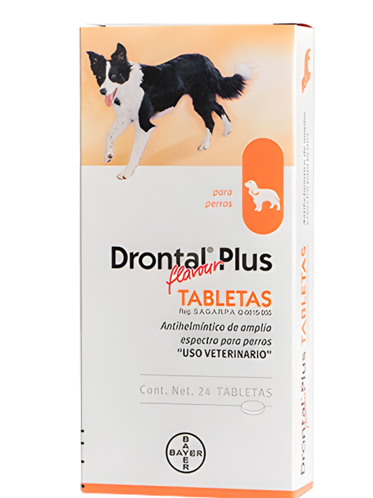 Desparasitante para Perro Tableta Drontal Plus 10Kg
