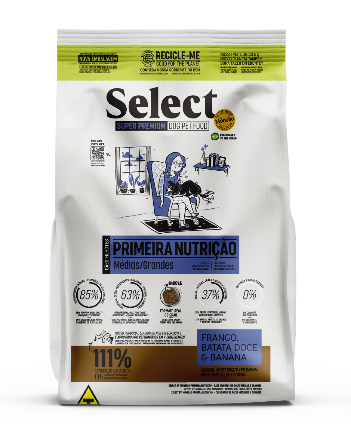 Concentrado Para Perro Select Cachorro Raza Mediana y Grandes