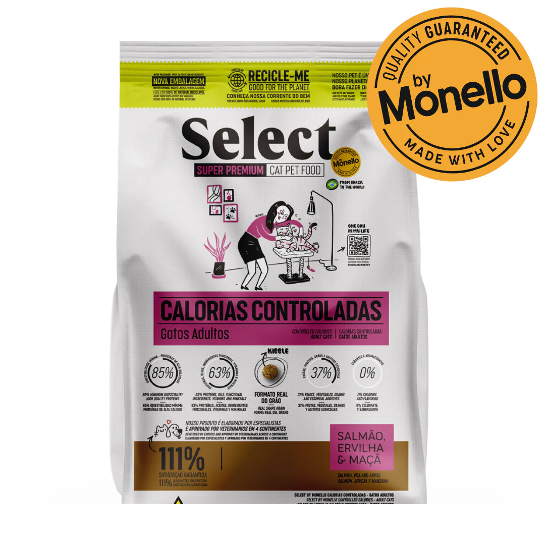 Concentrado Para Gatos Select Calorias Controladas