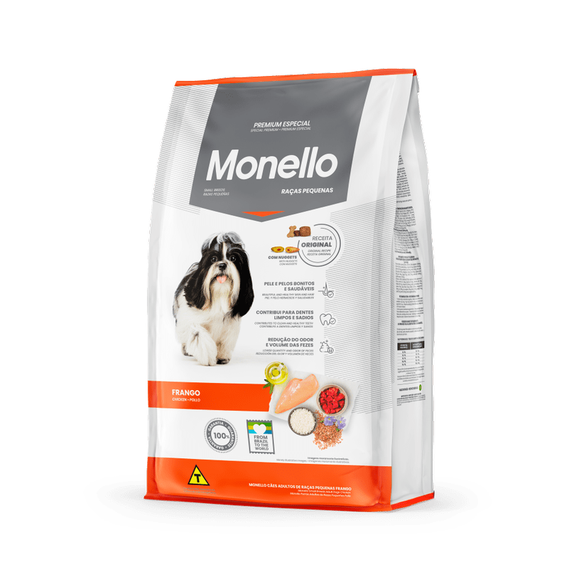 Concentrado para perro Monello Premium Razas Pequeñas