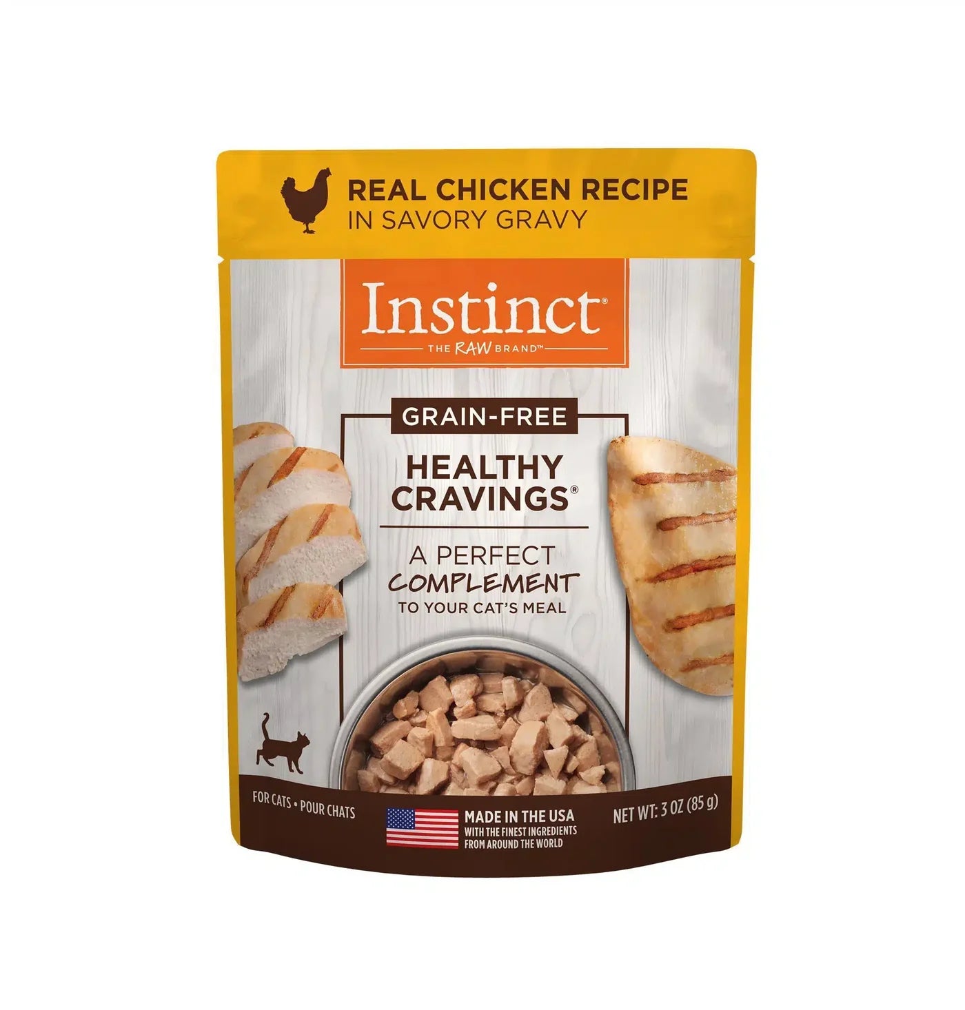 Alimento para Gato Instinct Healthy Cravings Chicken