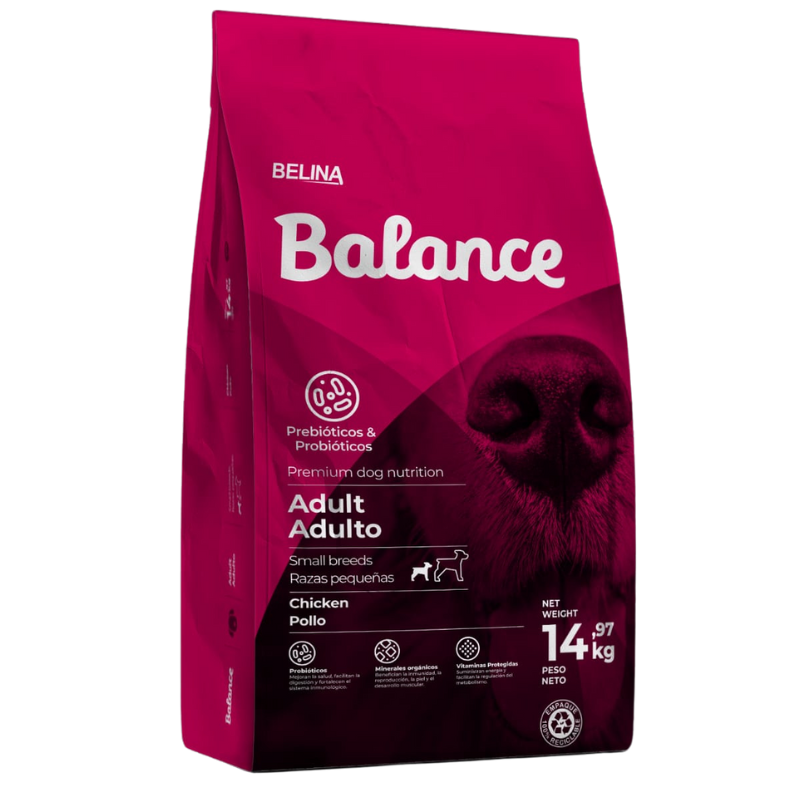 Concentrado para Perro BALANCE Adulto Raza Pequeña