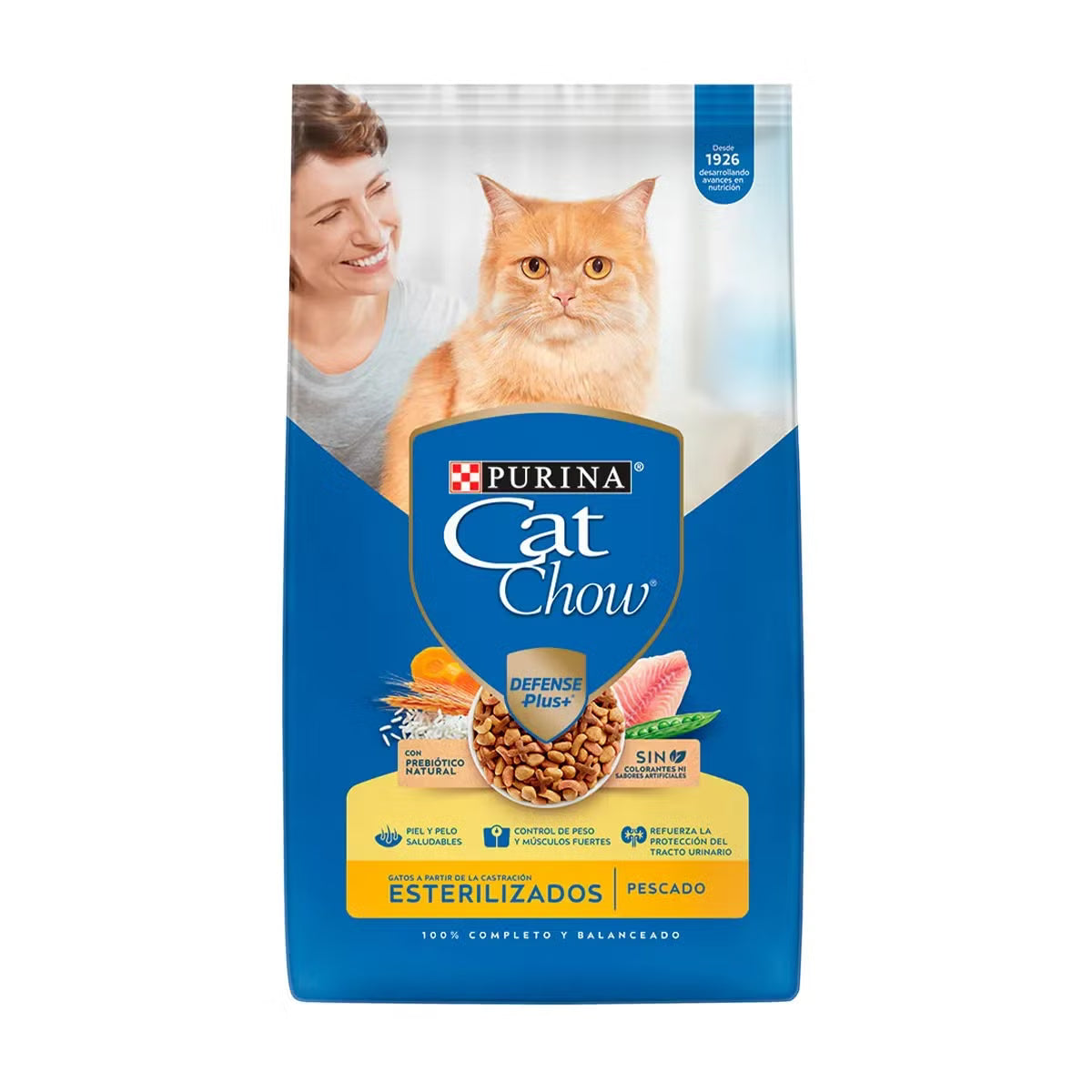 Concentrado Para Gato Cat Chow Adulto Esterilizado Pescado