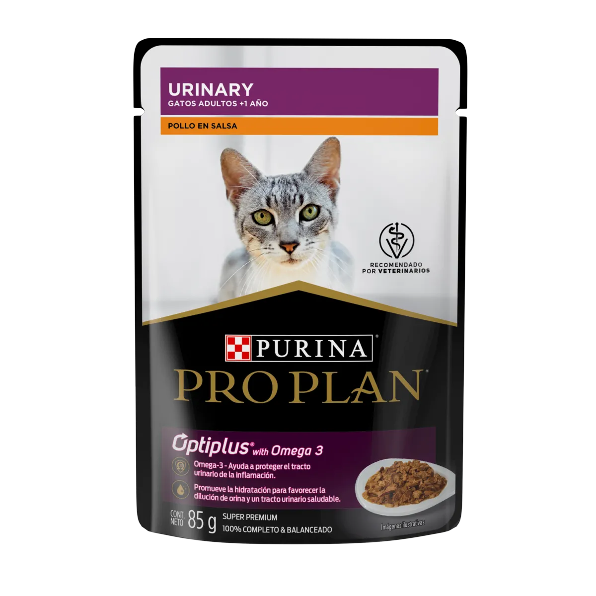 Alimento Para Gato Pro Plan Adulto Optiplus Urinary Pouch Pollo