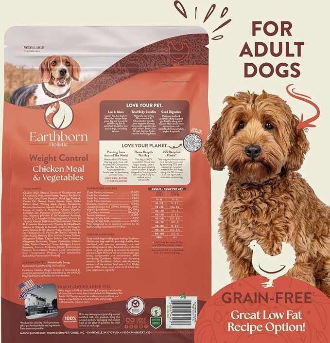 Concentrado Para Perro Earthborn Holistic Weight Control