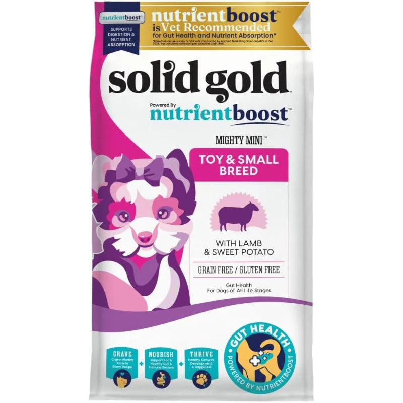 Concentrado Para Perro Solid Gold Mighty Mini Lamb