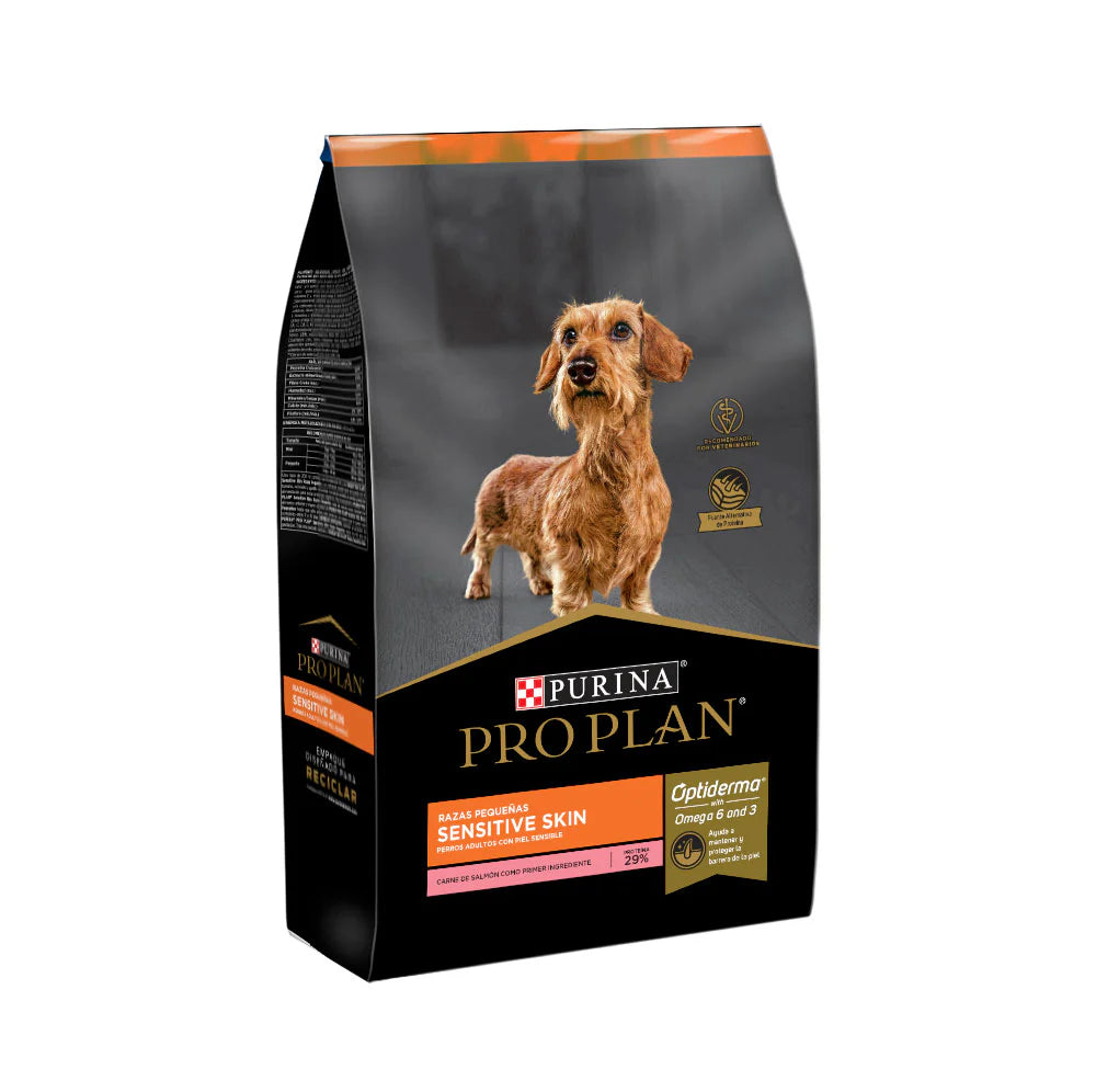 Concentrado para Perro Pro Plan Adulto Sensitive Skin Razas Pequeñas