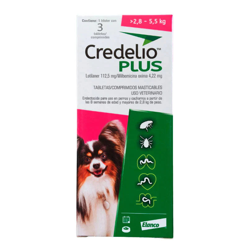 Desparasitante Para Perro Credelio Plus