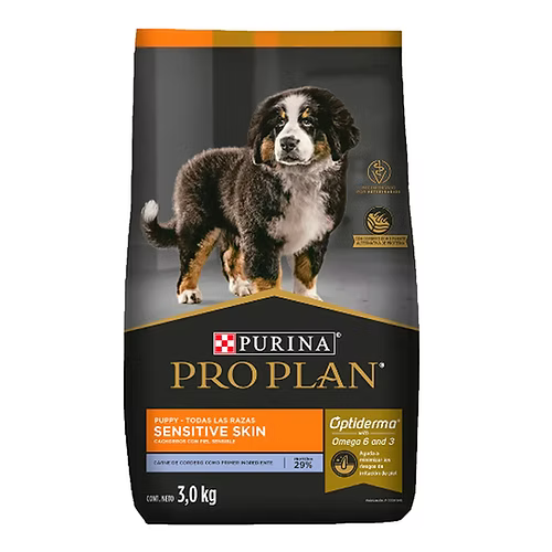 Concentrado para Perro Pro Plan Puppy Sensitive Skin Lamb