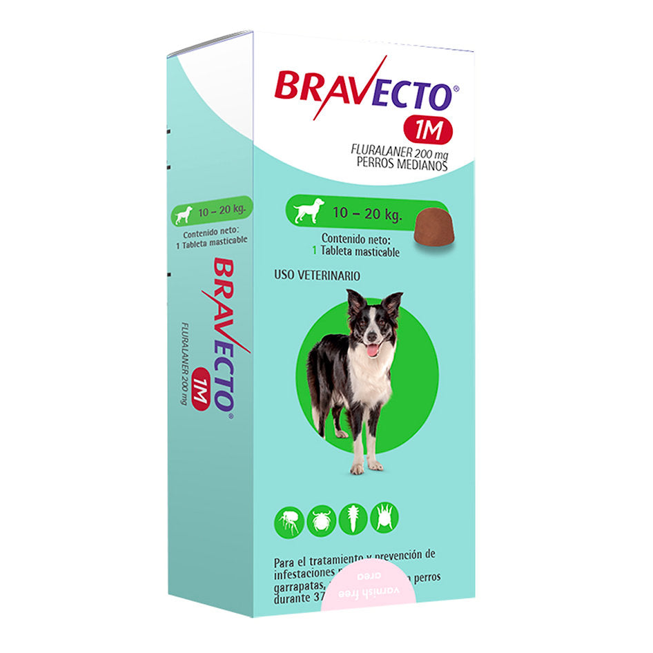 Bravecto 1 M - tableta desparasitante