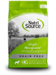 Concentrado Para Perro NutriSource® Weight Management Grain Free