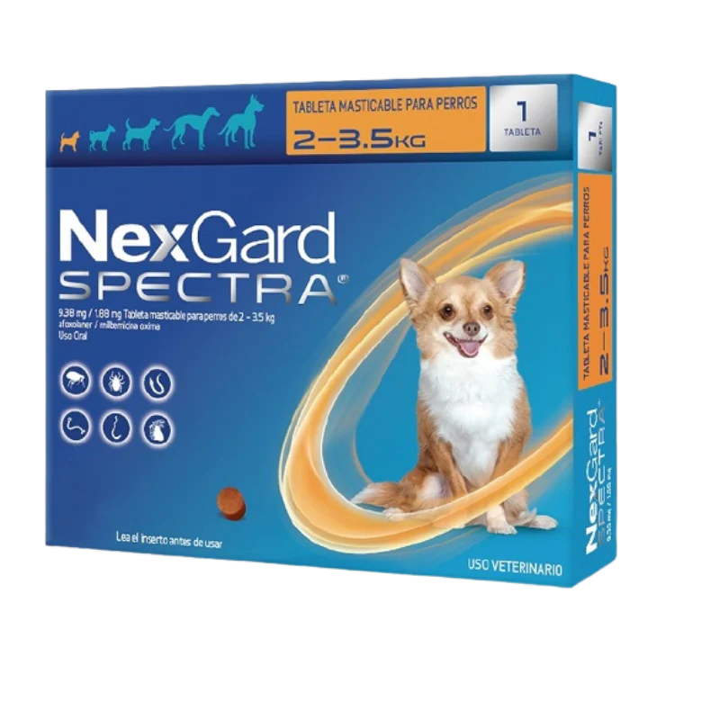 Tableta Masticable Nexgard Spectra