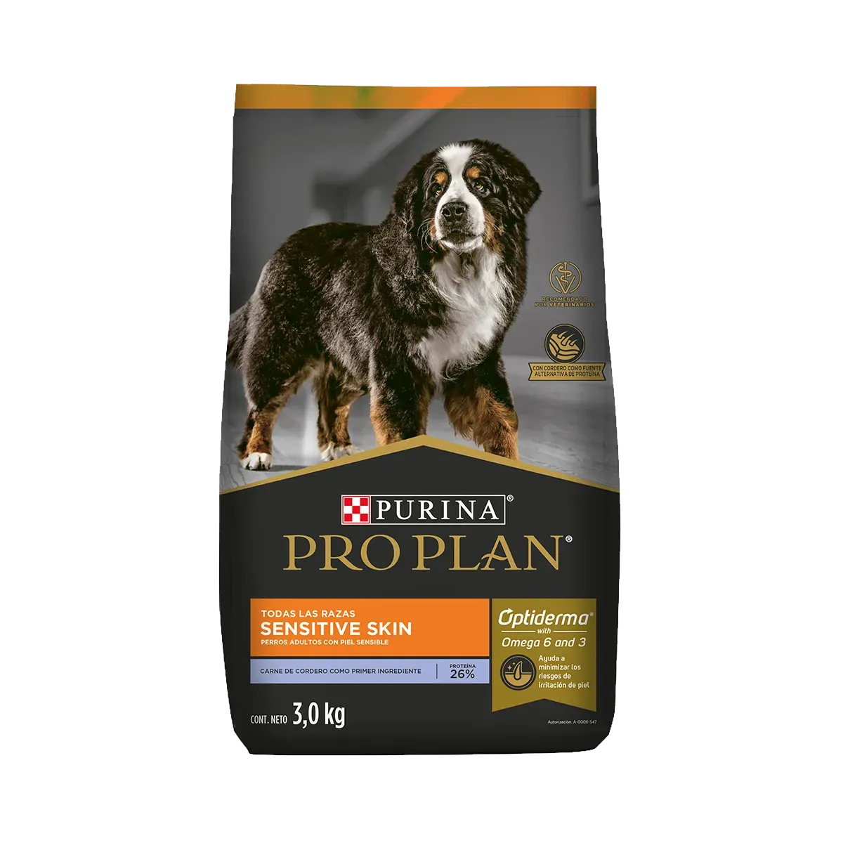 Concentrado para Perro Pro Plan Adulto Sensitive Skin Lamb