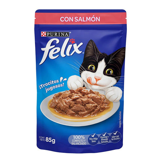 Alimento para Gato Félix Pouch Salmón Salsa