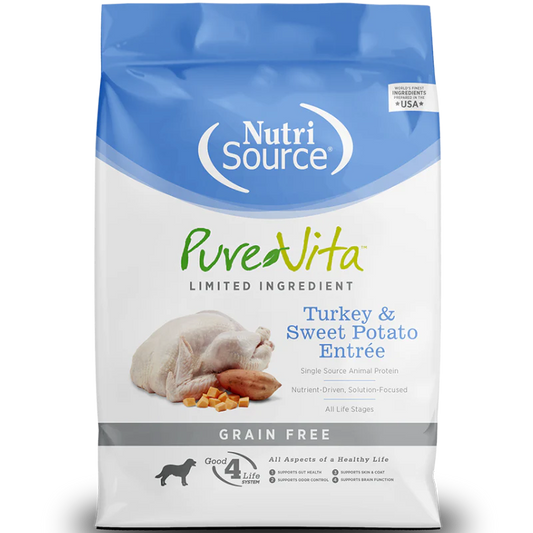 Concentrado para Perro NutriSource Grain-Free Pure Vita Turkey