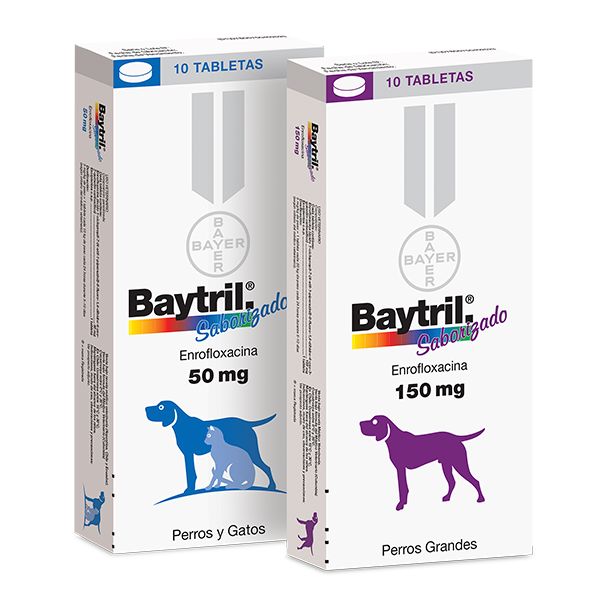 Baytril- Antibacteriano de alto espectro para perros