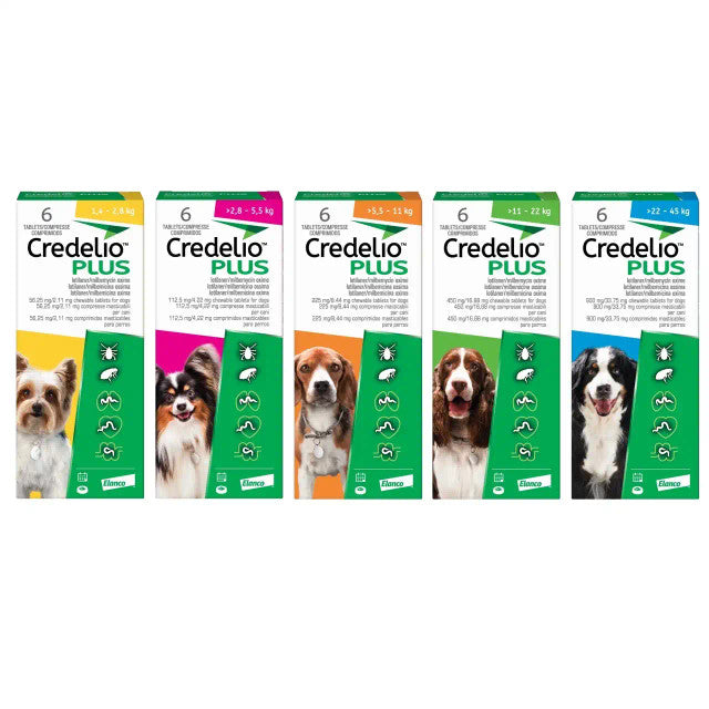 Desparasitante Para Perro Credelio Plus