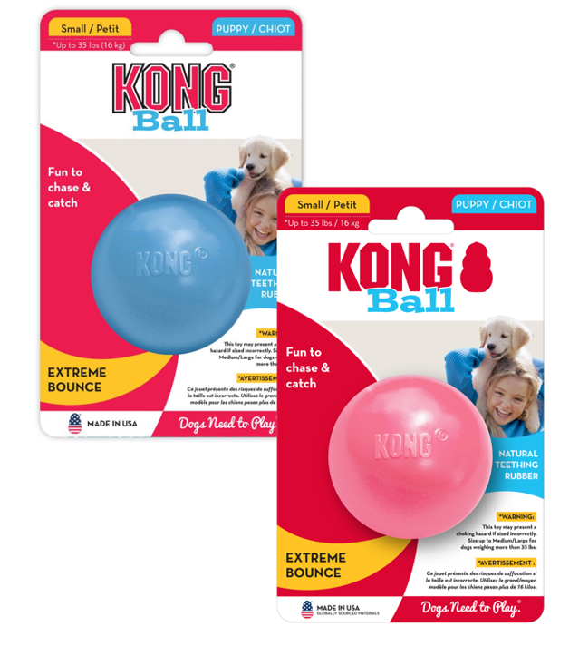 Juguete Interactivo para cachorro KONG® Puppy Ball