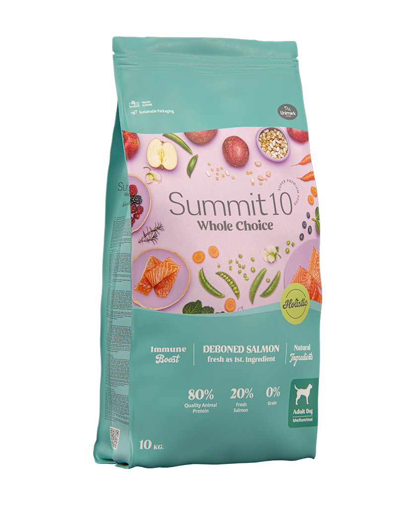 Concentrado para Perro Adulto Summit10 Whole Choice Salmón