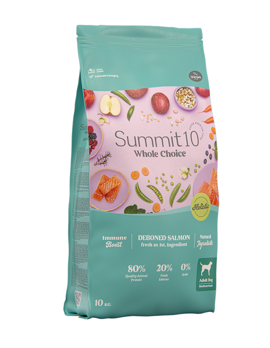 Concentrado para Perro Adulto Summit10 Whole Choice Salmón