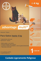 Pipetas ADVANTAGE MULTI GATO (3 pipetas)