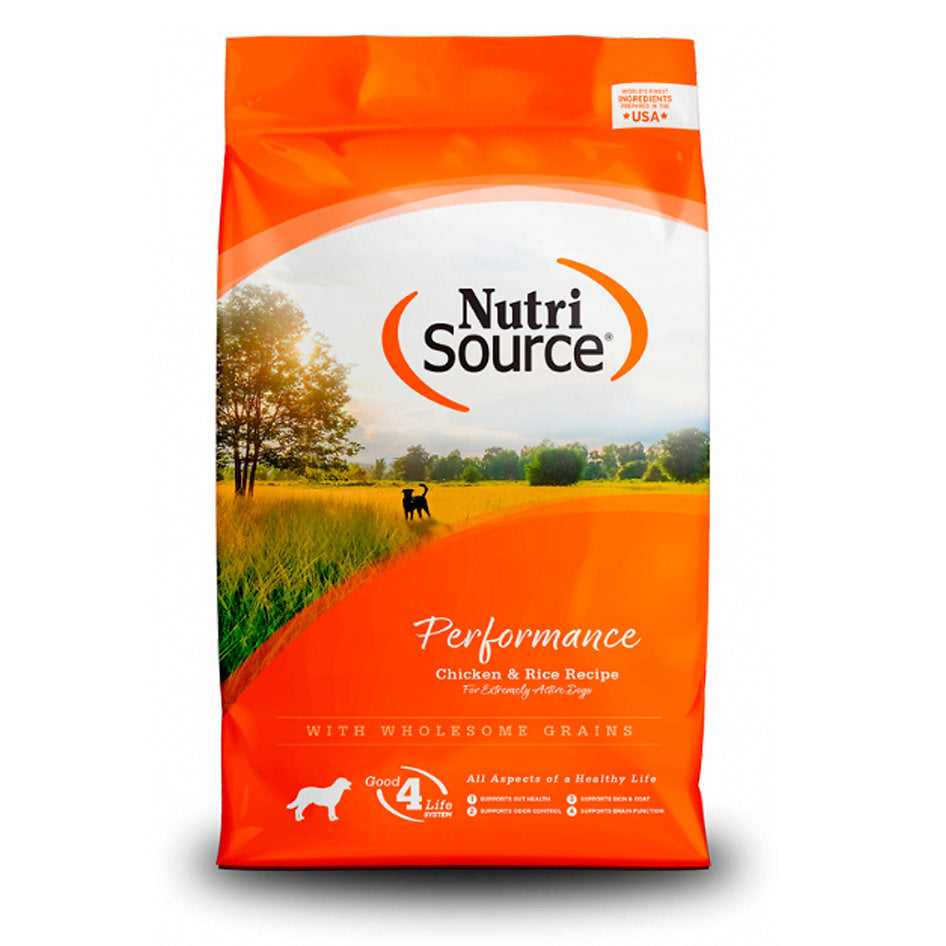 Concentrado para Perro NutriSource Performance Chicken and Rice