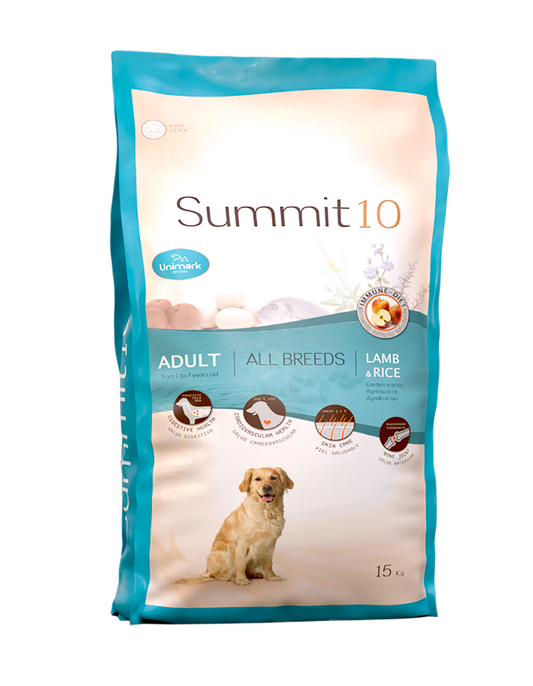 Concentrado para Perro Adulto Summit10 Cordero y Arroz